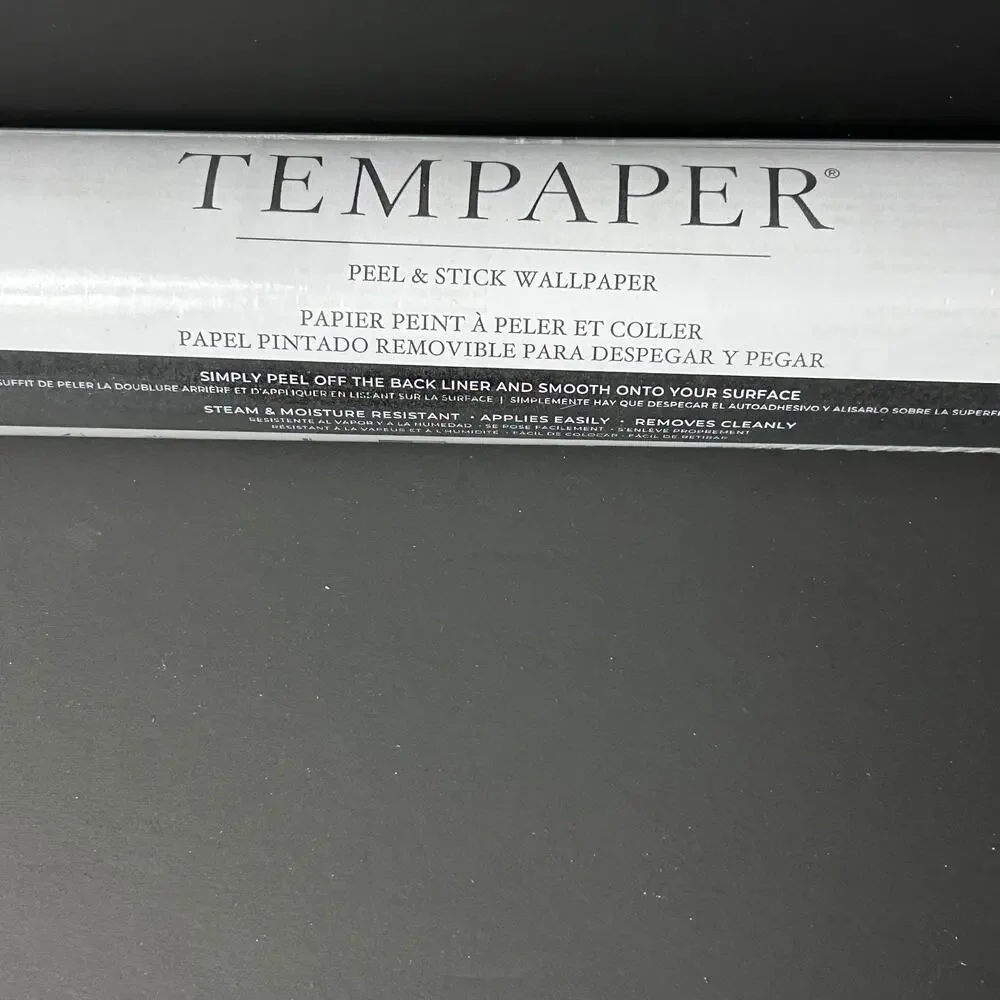 Wallpaper Tempaper Birds of Paradise Blue Paradise Peel Stick Double Roll 56sqft